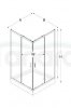 New Trendy Kabina prysznicowa z brodzikiem 90x90 Suvia ZS-0004